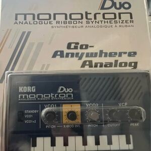 Korg Duo Monotron Analogue Ribbon Synthesizer